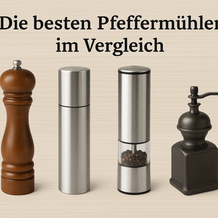 Die besten Pfeffermühlen im Vergleich
