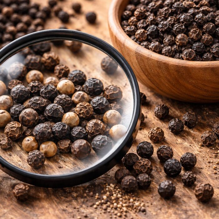 Pfeffer-Fälschungen erkennen